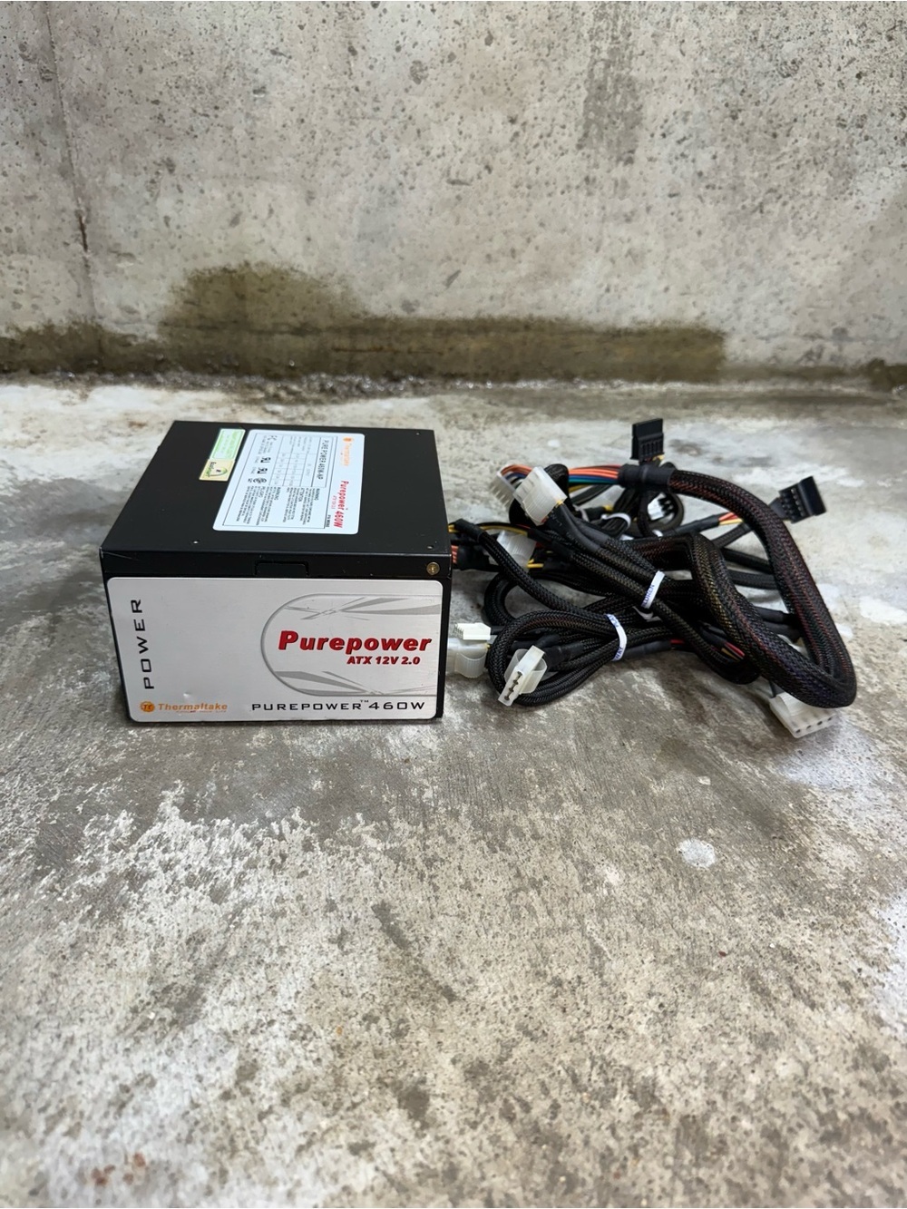 Thermaltake Purepower 460W ATX Desktop PSU Power Supply W0068